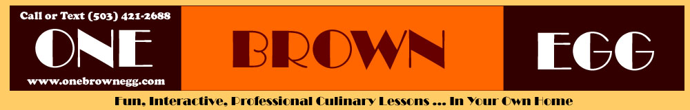 One Brown Egg Header